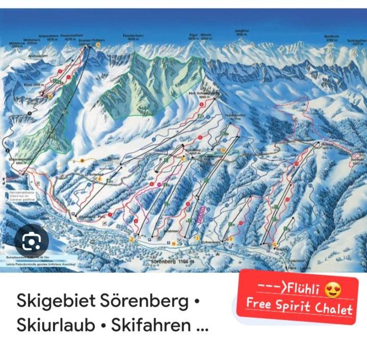 Free Spirit Chalet Flühli Exteriör bild